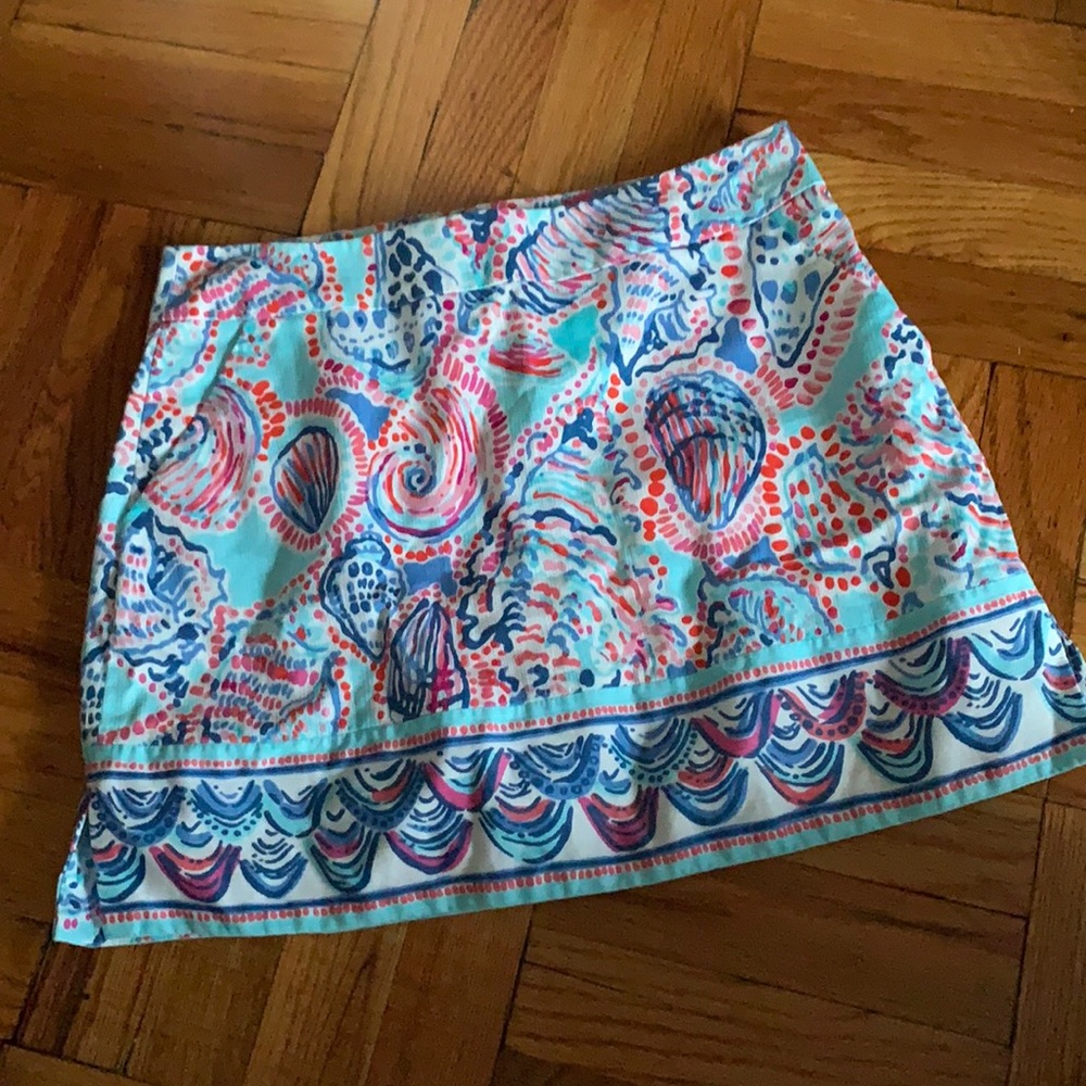 Blue and Pink Lilly Pulitzer Skirt